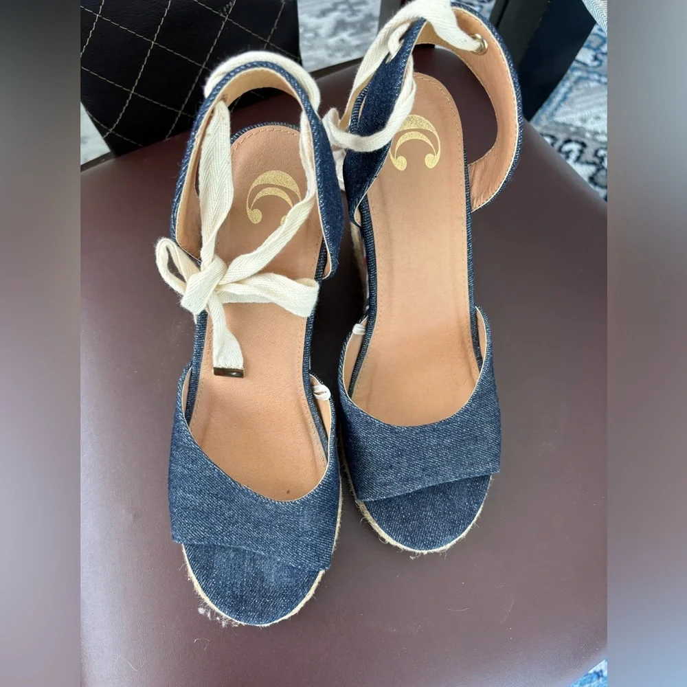 Comfort Womens Espadrille Wedge size 8 - Picture 10 of 13